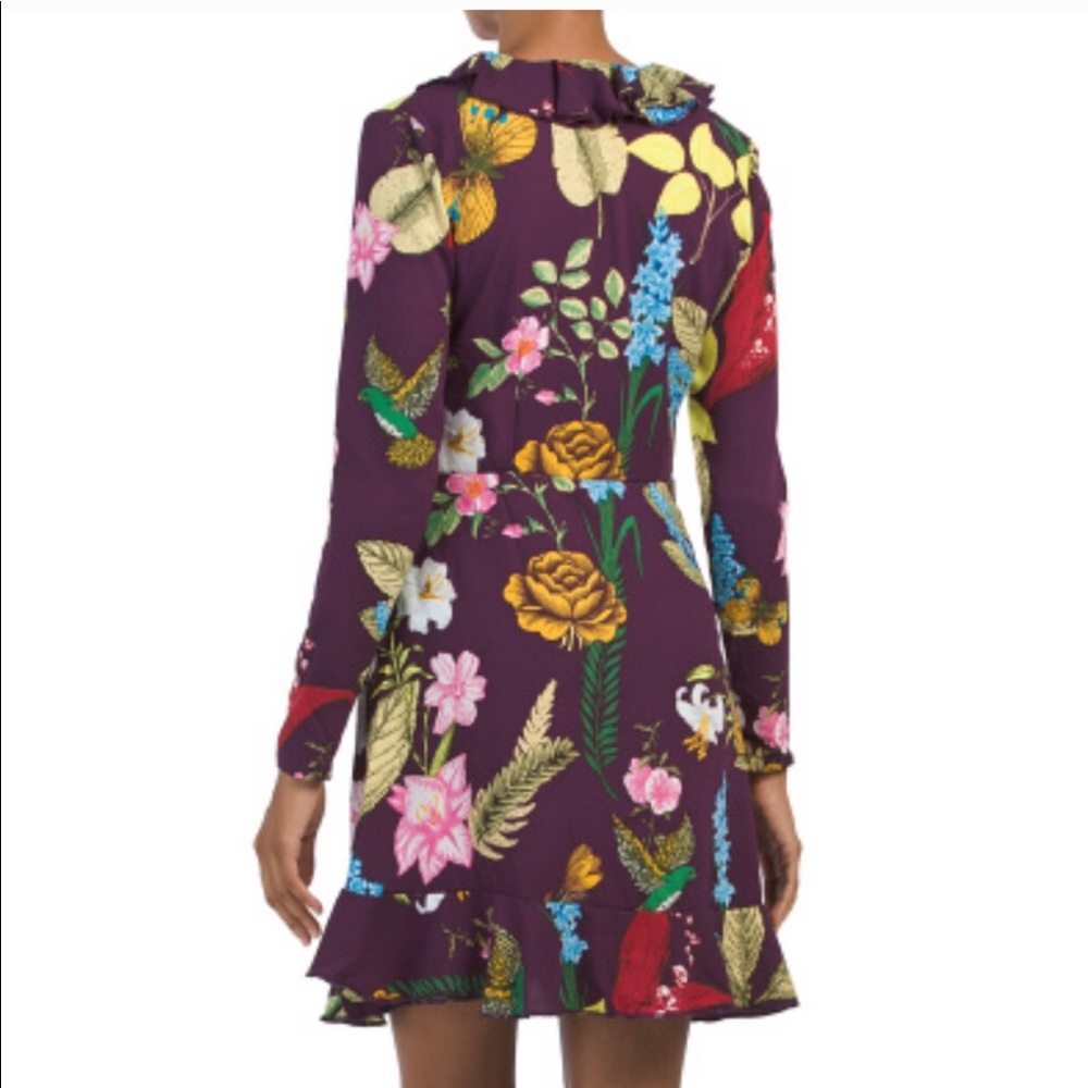 NWT Romeo & Juliet Floral faux wrap dress